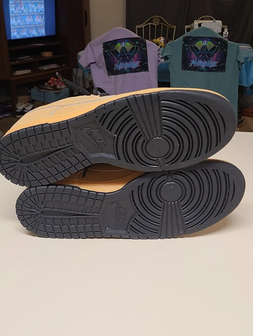 Nike Dunk Low Retro SE Wheat Gum casual low top skateboard sneakers size 13